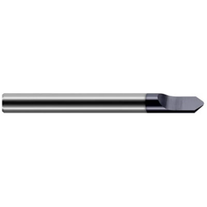 Harvey Tool 60 3/16 Diam 2 OAL Tip Radius Engraving Cutters AlTiN Finish, 1 Flute, Solid Carbide 48120-C3 - 69770139